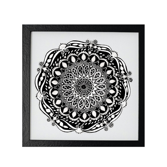 Pentagonal Leaf Mandala
