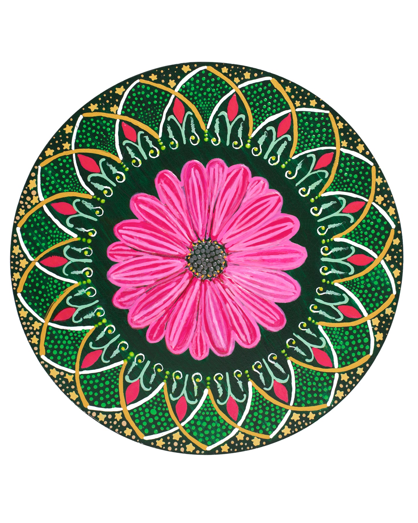 Pink Flower Mandala