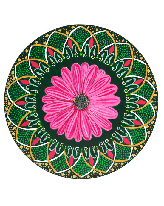 Pink Flower Mandala