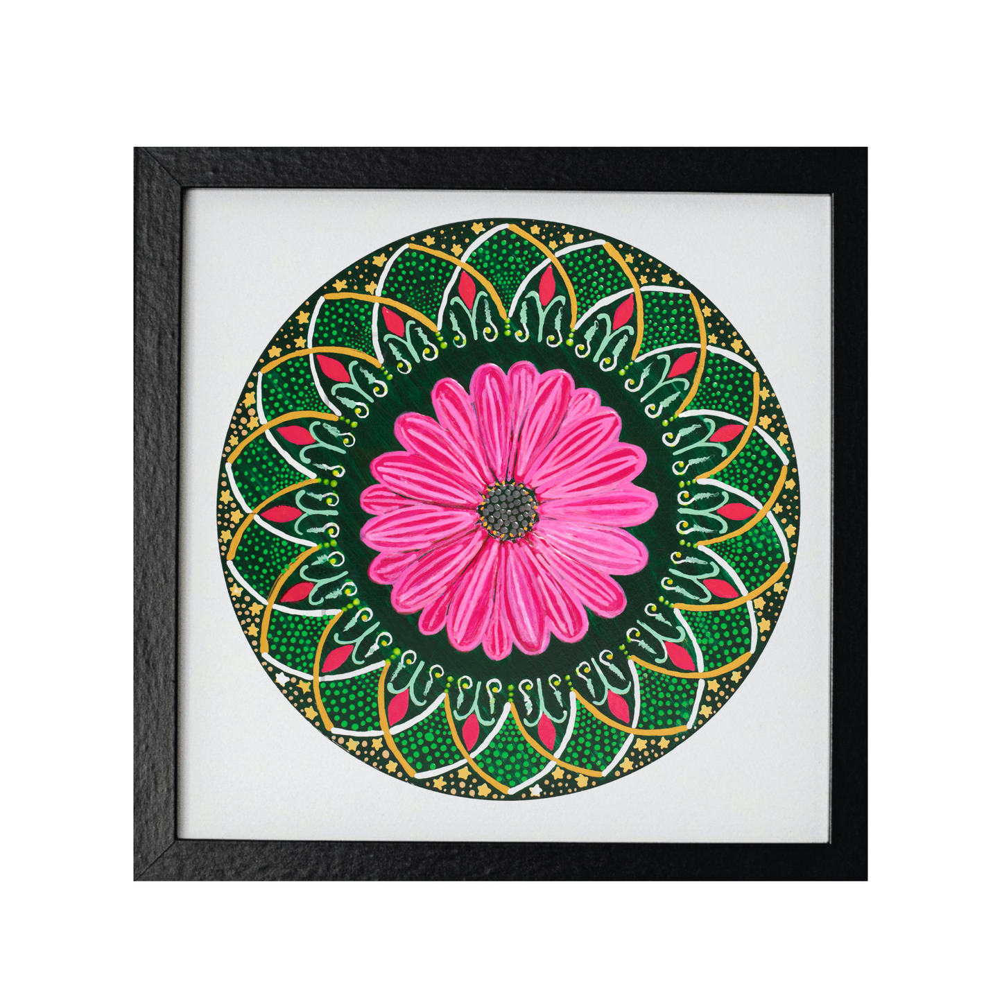 Pink Flower Mandala