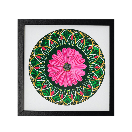 Pink Flower Mandala