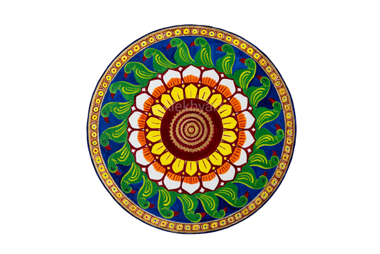 Temples of India - Parrot Mandala (Framed)