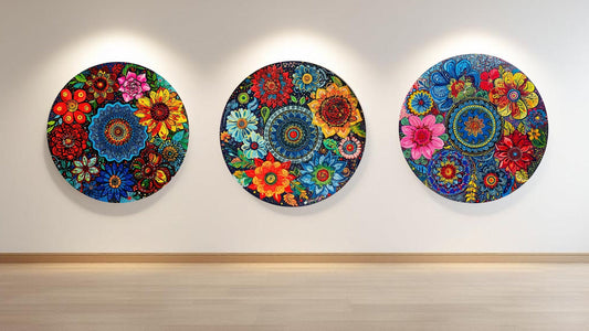What Is Fusion Mandala Art? How Alekhyart Blends Nature and Geometry Into Mindful Home Decor