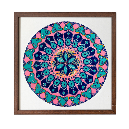 Oceanic Blue Mandala