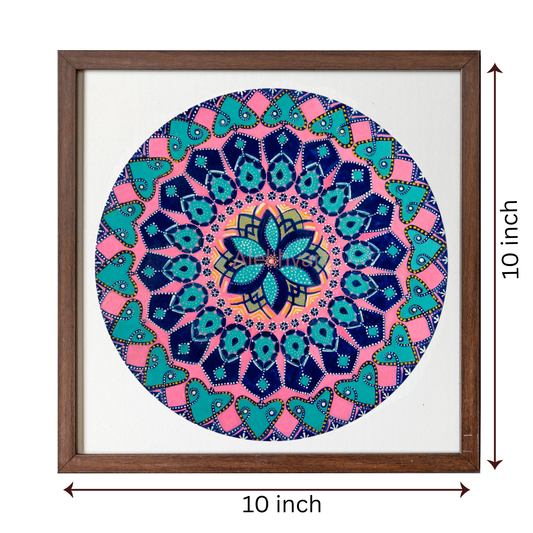 Oceanic Blue Mandala