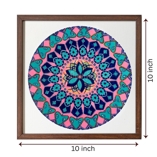 Oceanic Blue Mandala