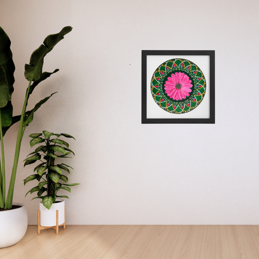 Pink Flower Mandala