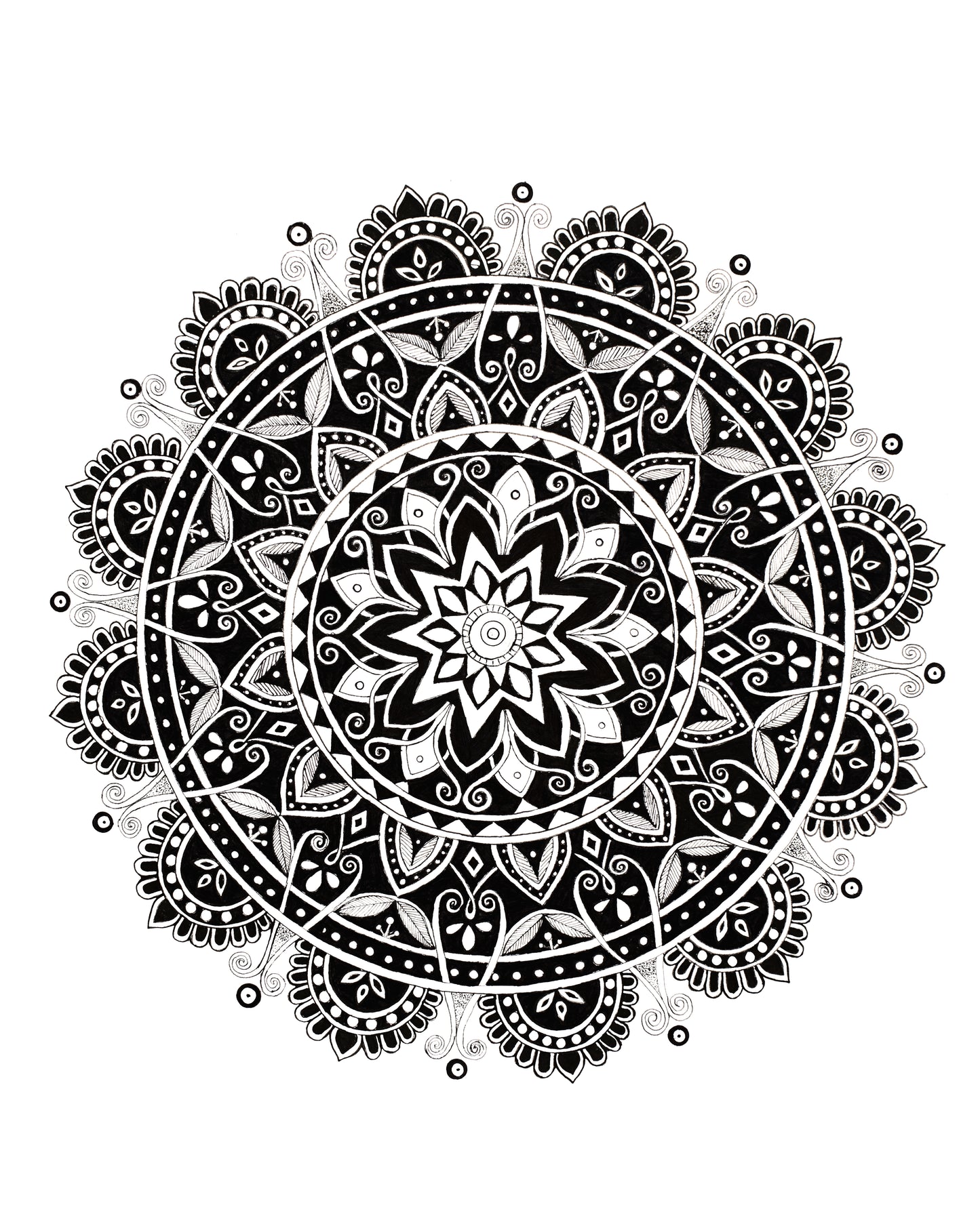 Nav Chakra Mandala